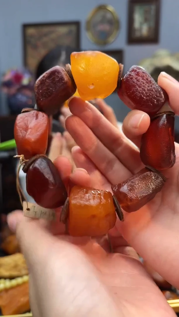 手串琥珀未镶嵌手串