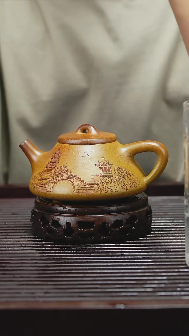 茶壶紫砂黄龙山紫砂紫砂壶250CC