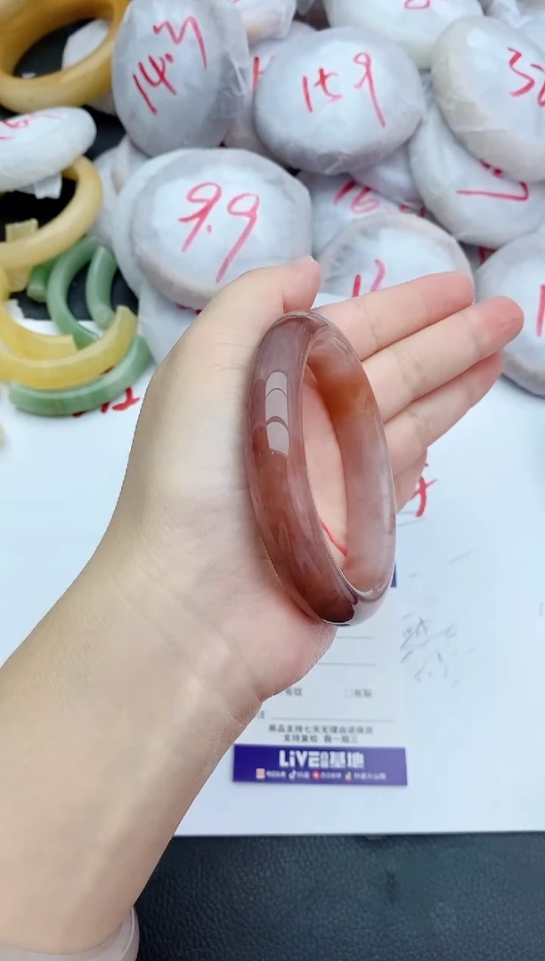 未镶嵌手镯石英质玉45+59/60