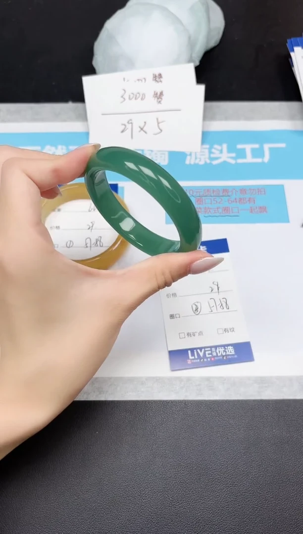 未镶嵌手镯石英质玉67-5758