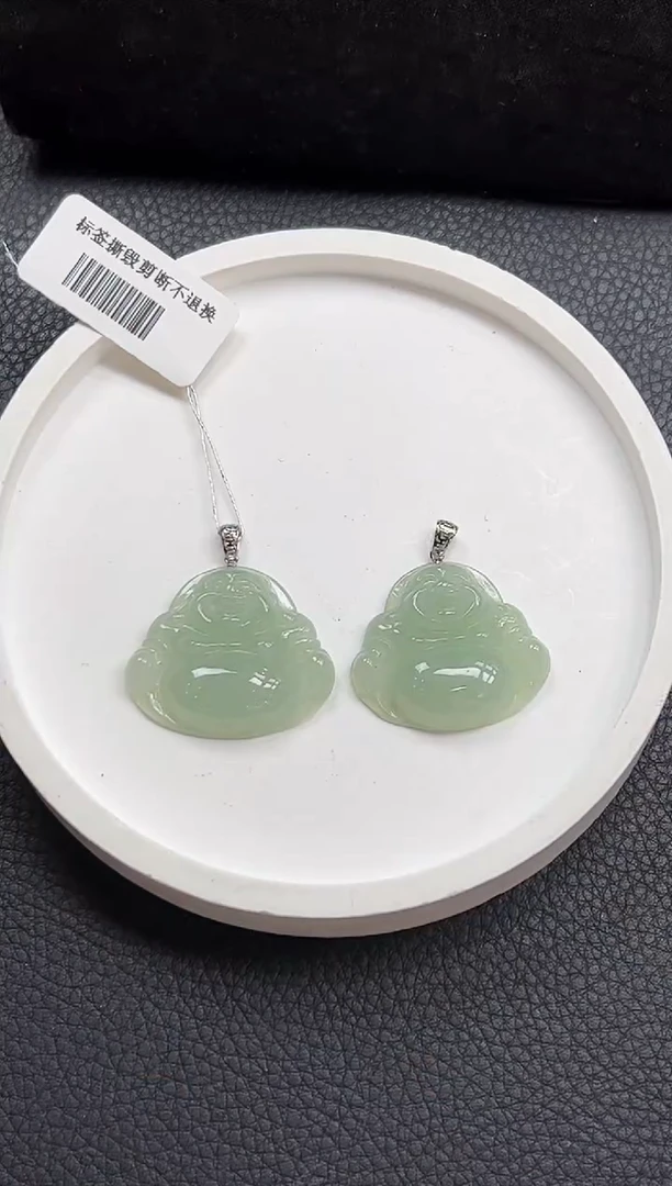 【闪购商品】翡翠颈饰18K金镶嵌YM839-8佛公多样性发1件