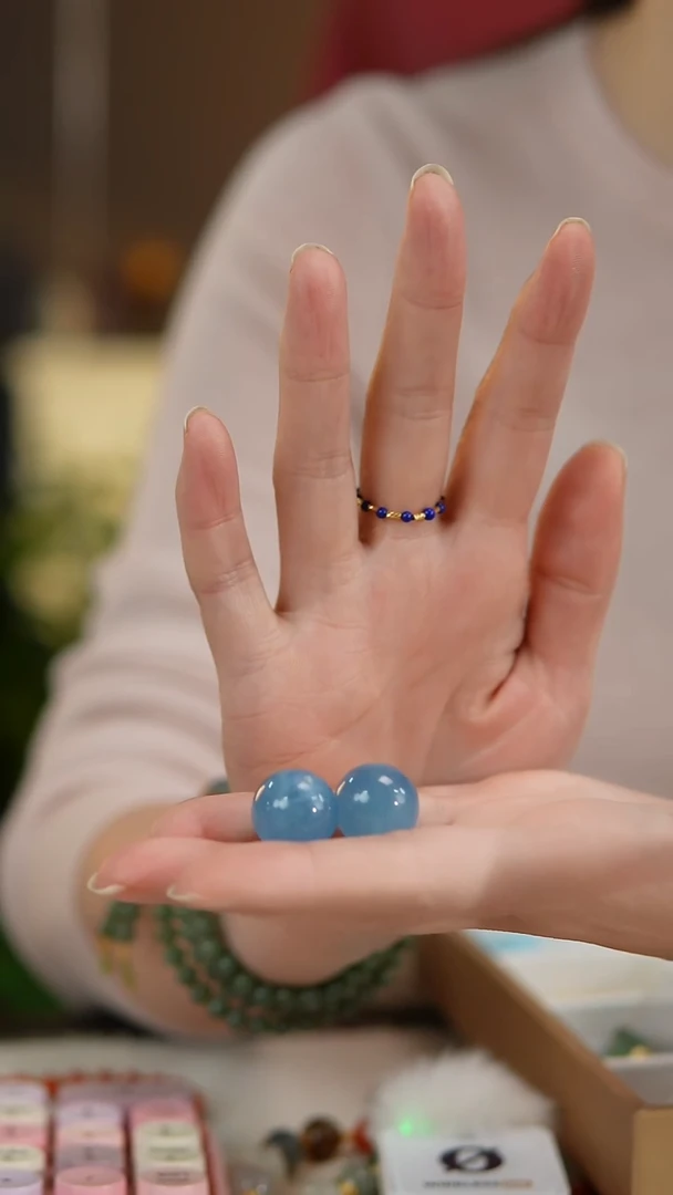 未镶嵌吊坠(不含链)海蓝宝石海蓝宝单珠