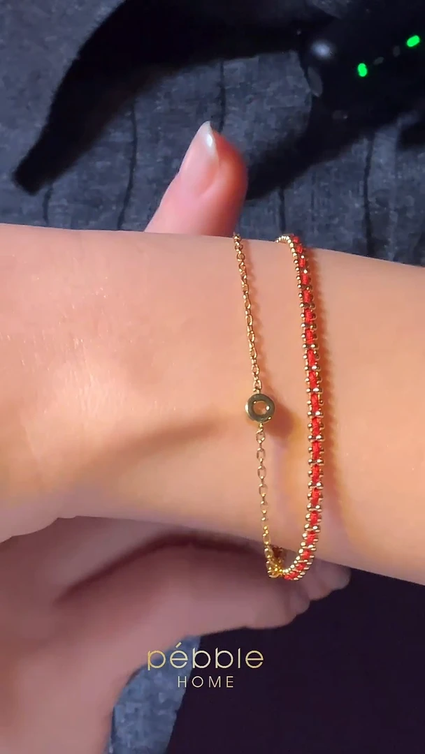 新年爆款法国红绳