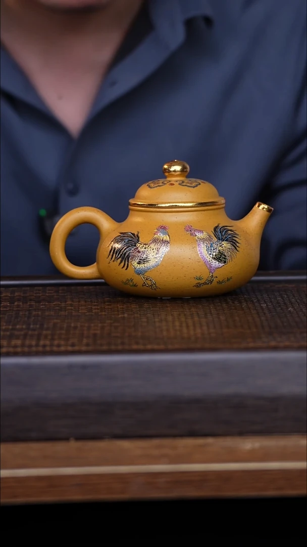 茶壶紫砂宜兴手工原矿紫砂壶001