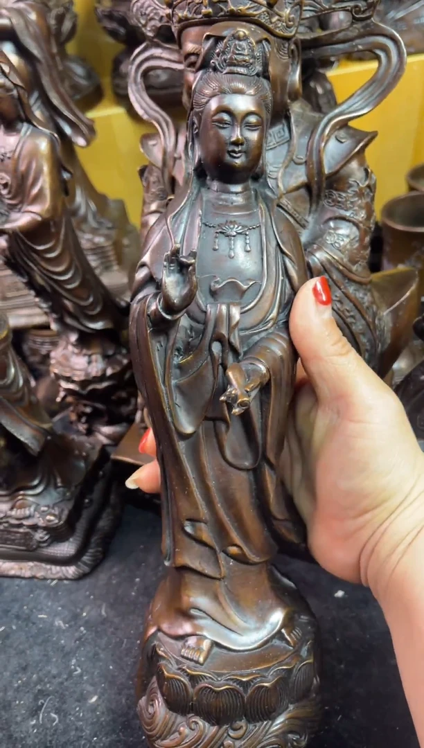 【闪购商品】1案台摆件 物品摆件 站观音