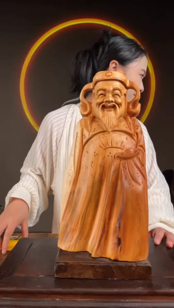 柏木（崖柏）手工摆件,先抢先得! 编号:266