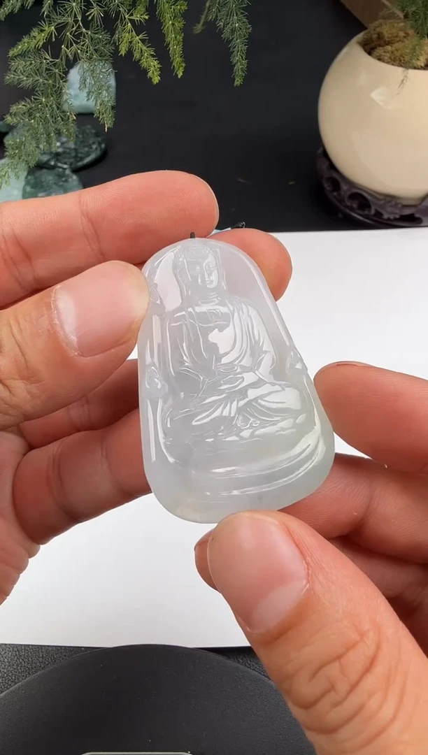 吊坠(不含链)未镶嵌翡翠翡翠饰品-374