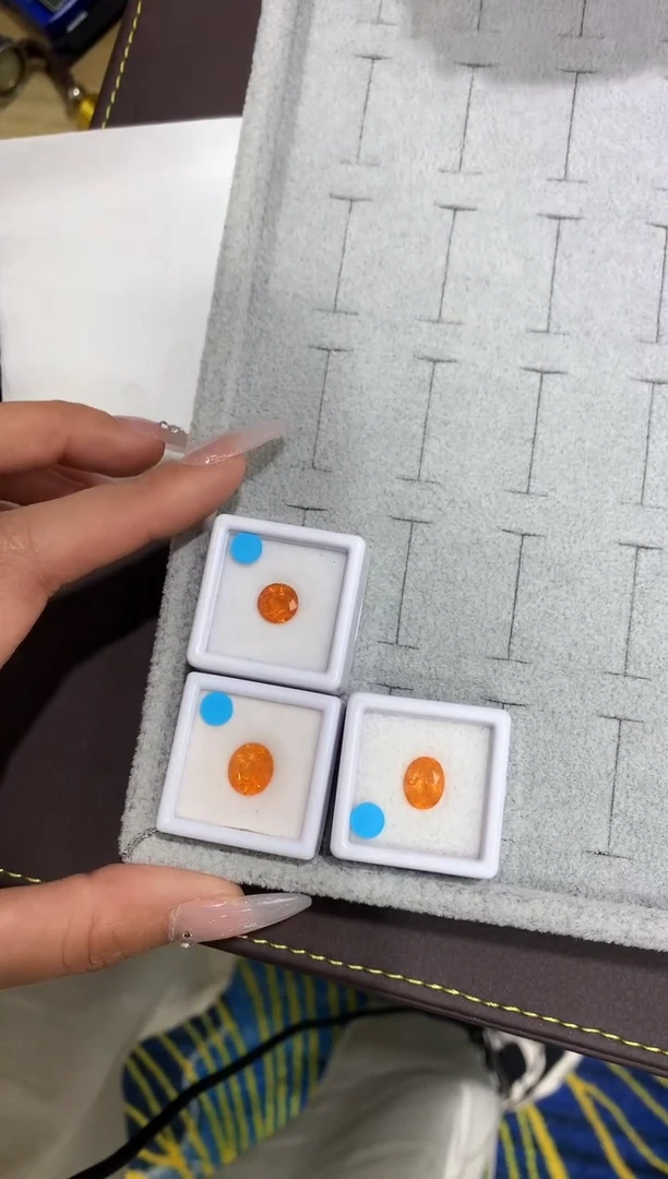 【闪购商品】石榴石（芬达石）裸石未镶嵌036FL  多样性发一盒