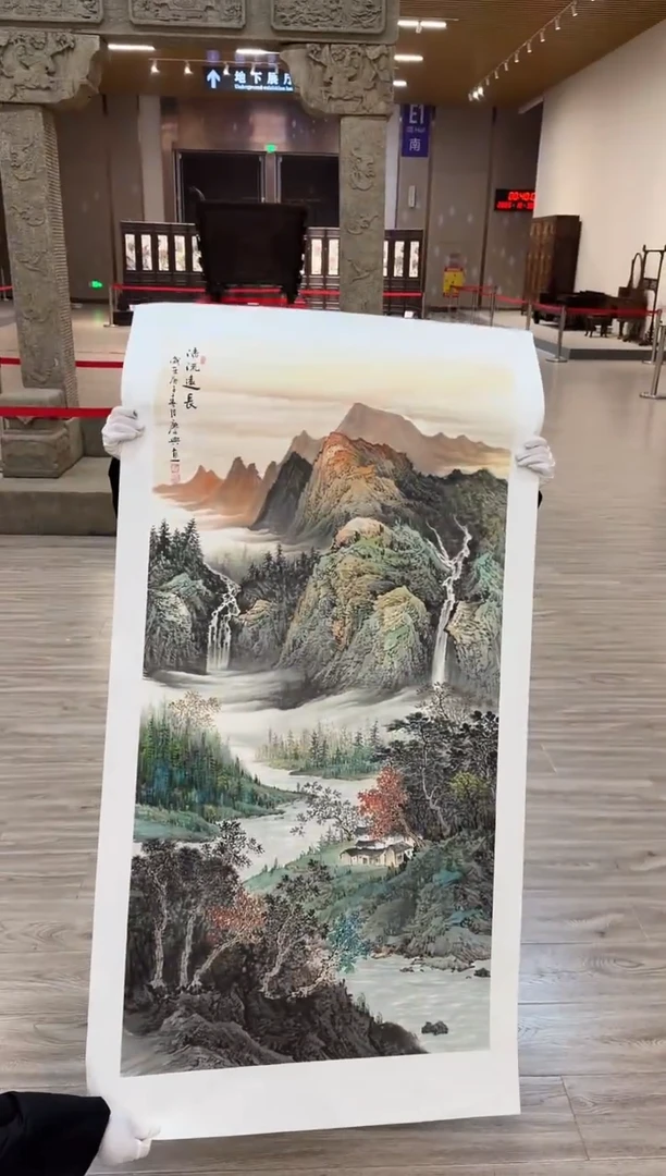 国画59赵隆轩美术馆李庆兴老师作品