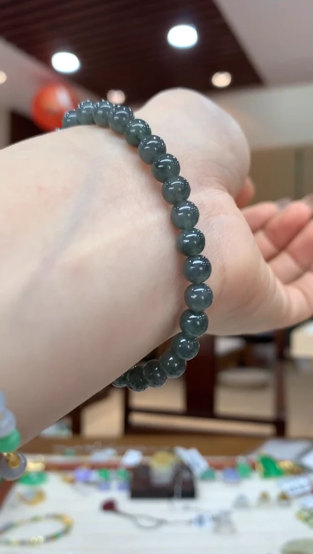 未镶嵌手串翡翠手串