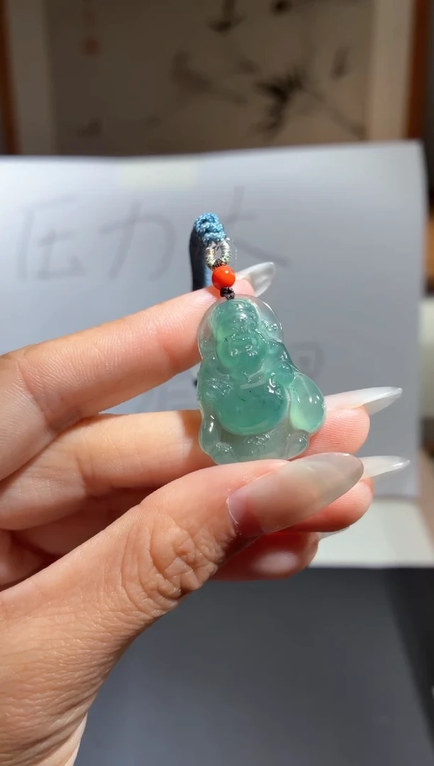 吊坠(不含链)未镶嵌翡翠财神爷