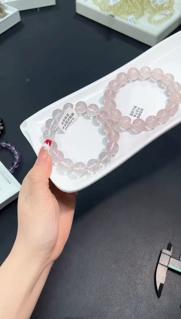 【闪购商品】水晶手串未镶嵌18f多样性发其一/1条默认微瑕