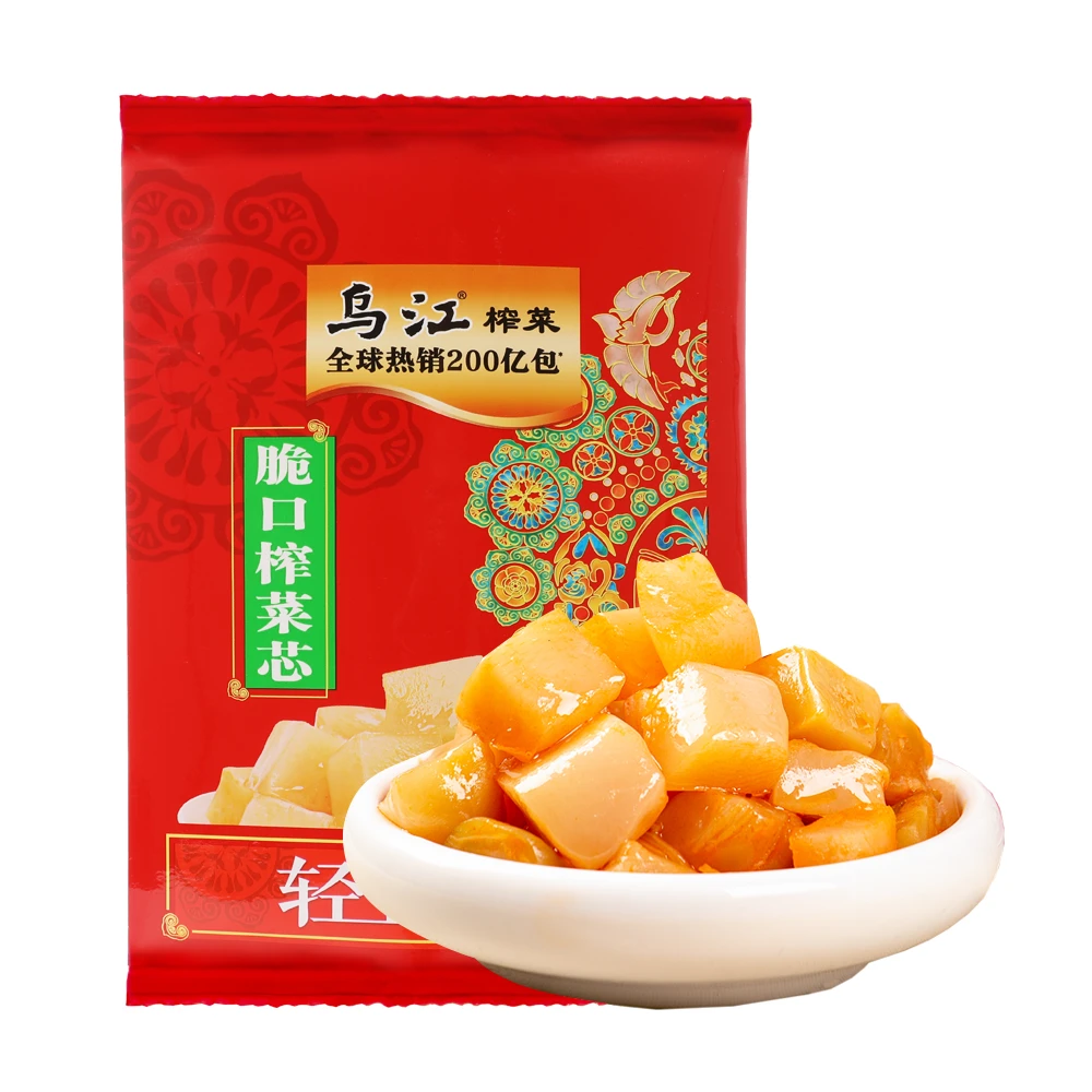 乌江脆口榨菜芯 120克/袋