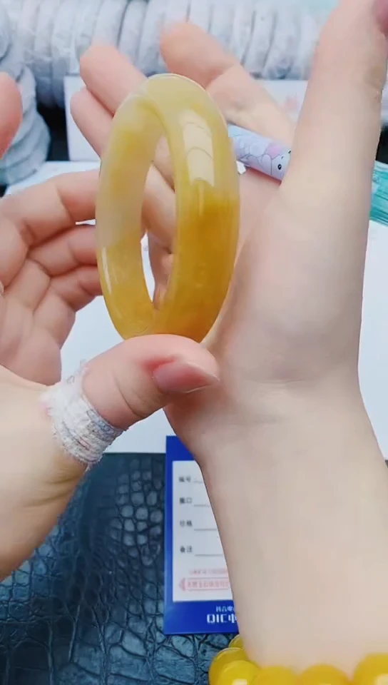 未镶嵌手镯石英质玉y142+59-60