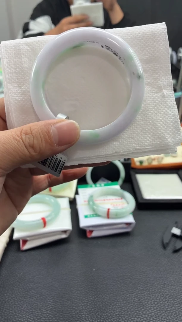 未镶嵌手镯翡翠翡翠7   正圈5657