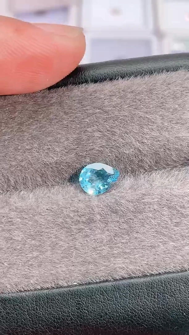 裸石海蓝宝石0.8-80天然海蓝宝石