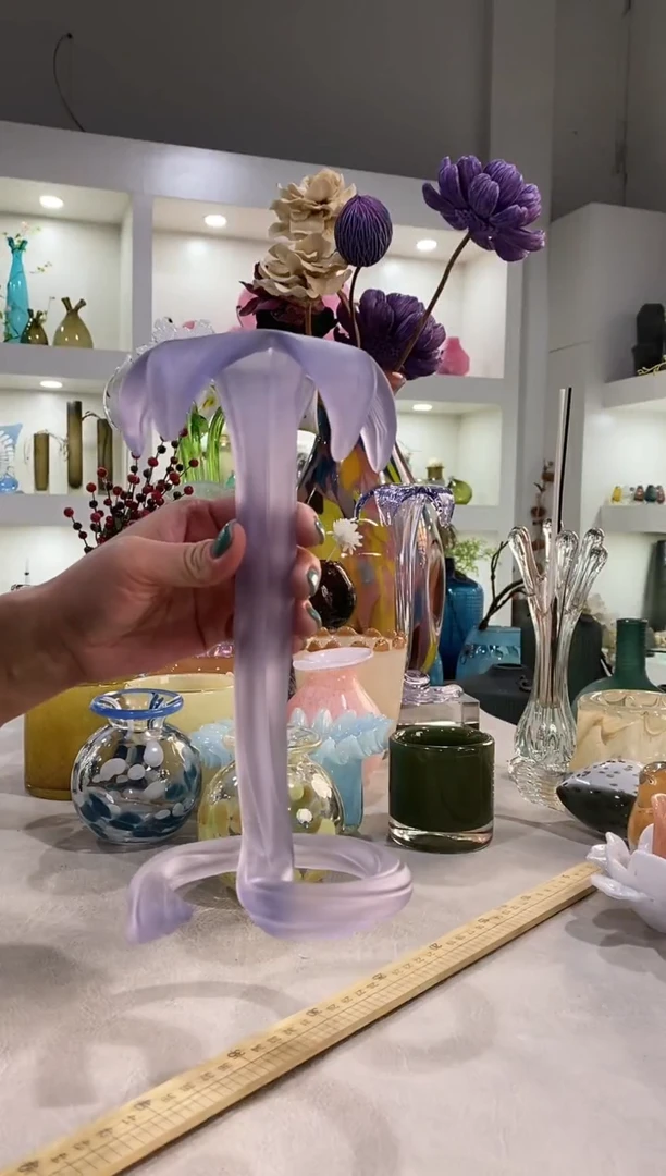 慕忆家手作琉璃花瓶