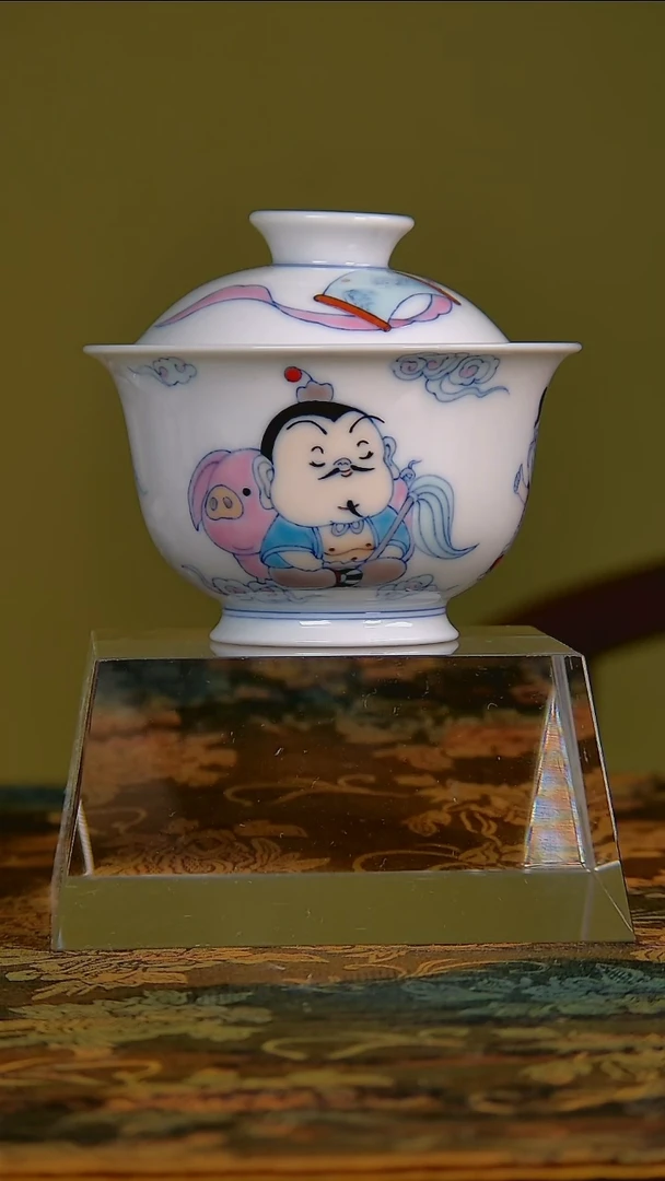 杯手工手绘杯杯很美丽