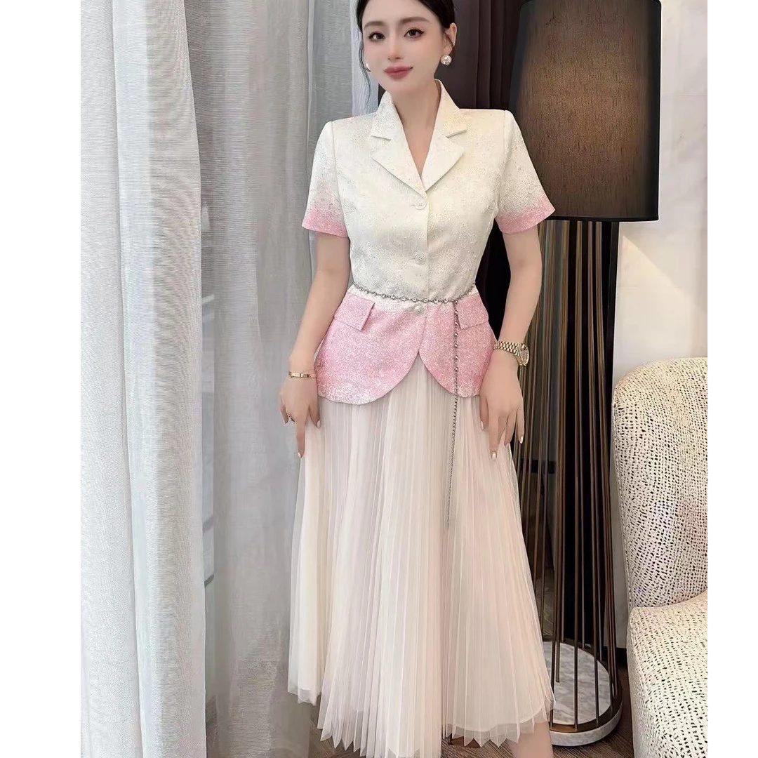 夏季轻职风春夏套装设计师【1176】