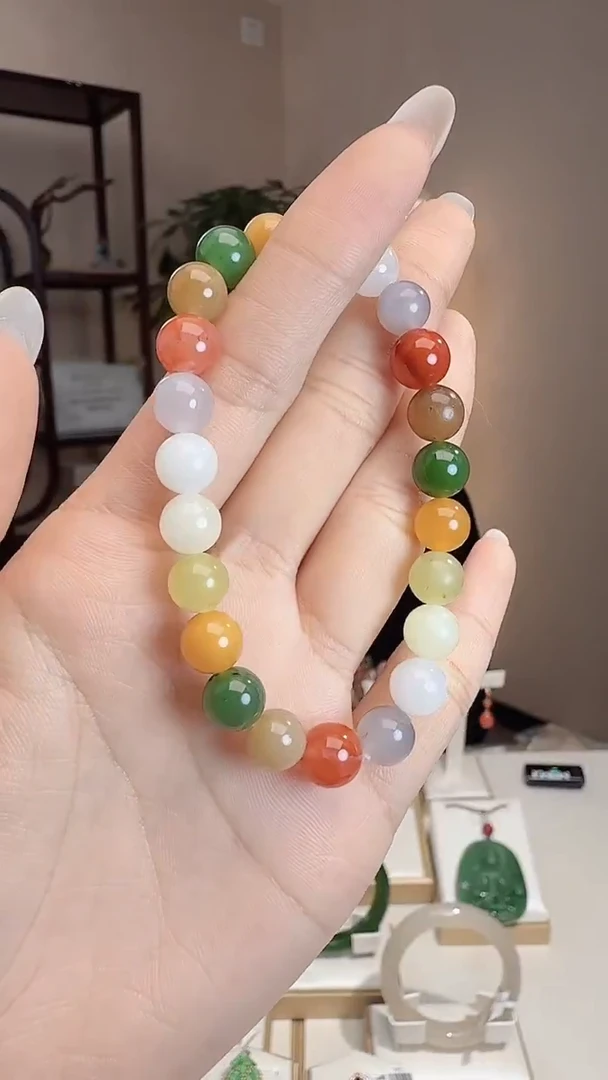 未镶嵌手串和田玉和田玉手串