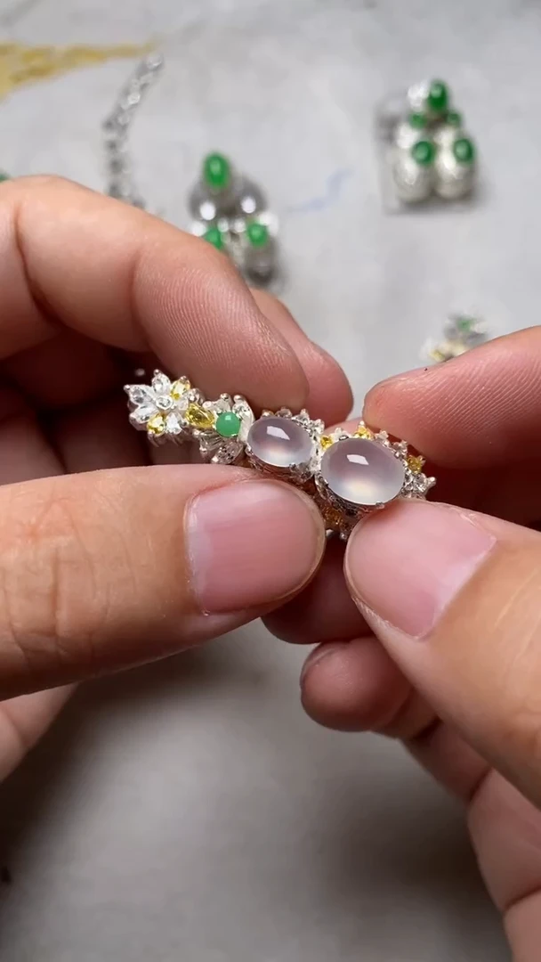 未镶嵌定制翡翠流*、天然缅甸翡翠A货