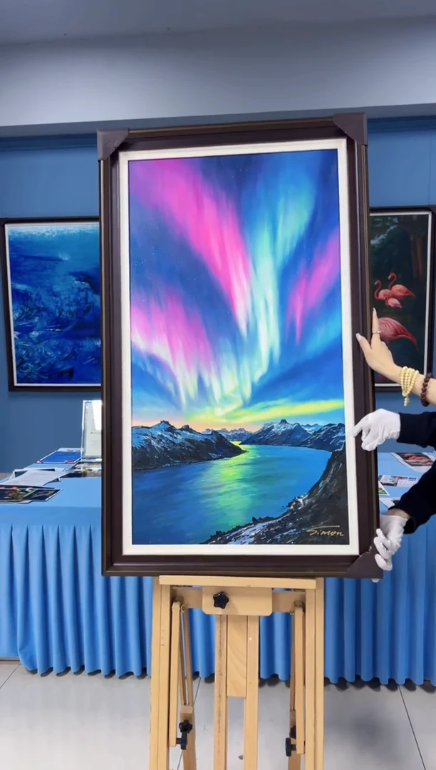 油画陶宗健-55*100尺寸-油画作品