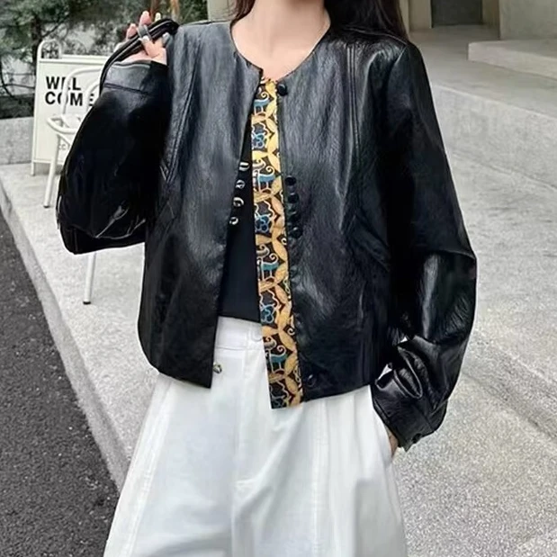 0915-20   女款时尚气质小皮衣外套  MZQY  69180