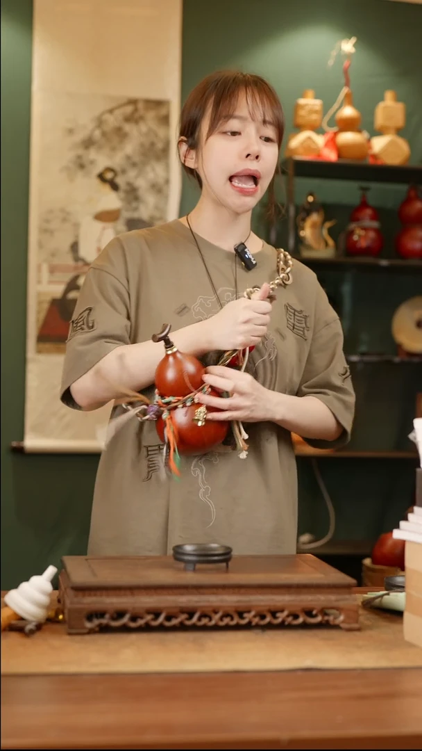 208号精品天然大漆酒葫芦一物一拍~