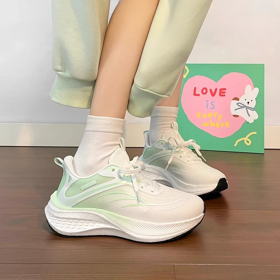 回力女鞋2025新款软底运动鞋女款网红爆款秋季百搭透气轻便老爹鞋
