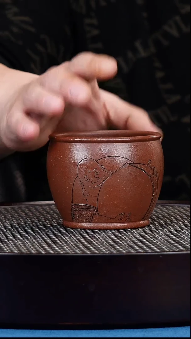 茶杯紫砂宜兴原矿紫砂主人杯