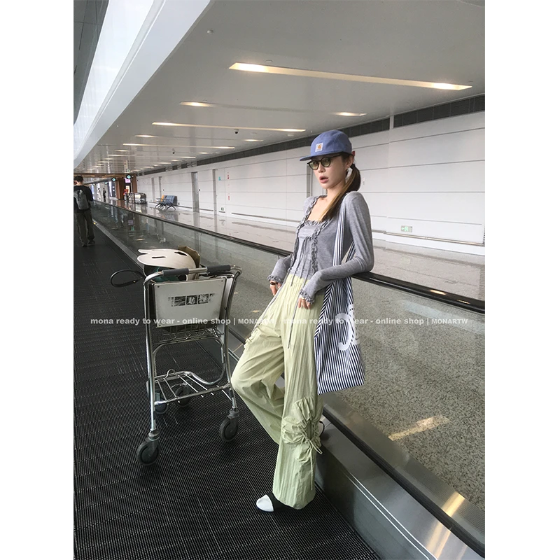 【Mona张绮贤】MONA 莱赛尔天丝 吊带开衫套装女 O125A04251