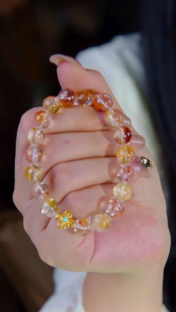 未镶嵌手链水晶锦鲤