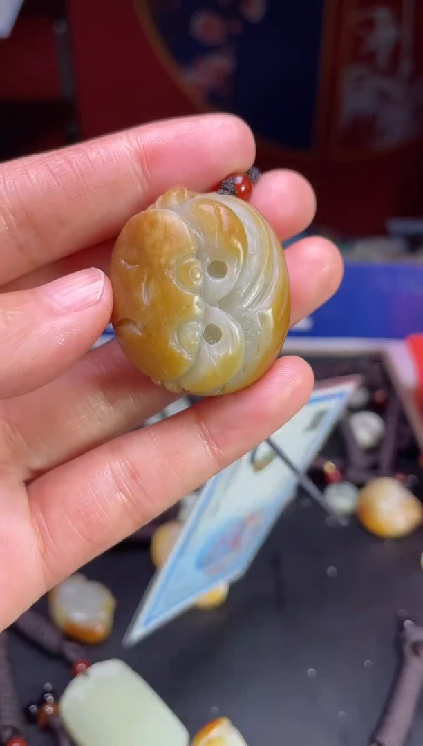 颈饰未镶嵌和田玉123