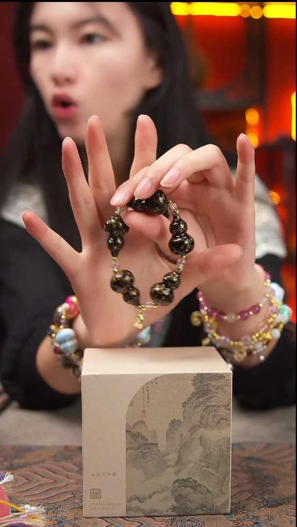 带礼盒玖澄文创漆艺葫芦国风配饰葫芦系列