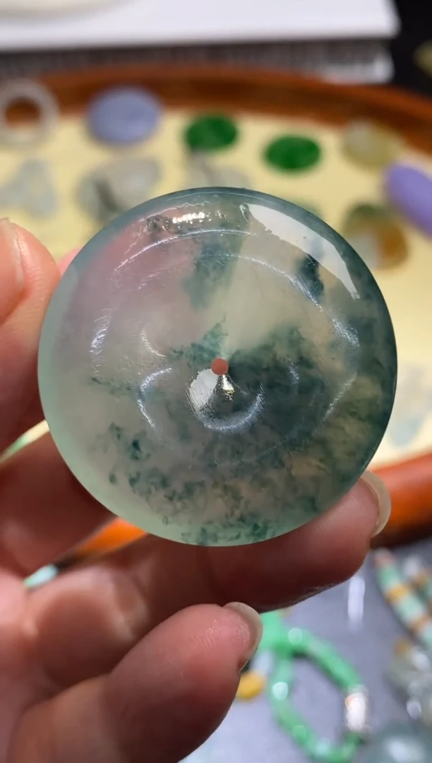 定制翡翠未镶嵌百*亨翡翠毛货~