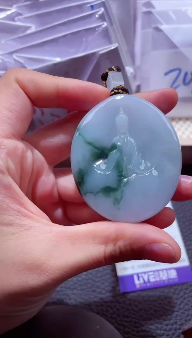 颈饰未镶嵌翡翠00001252观音