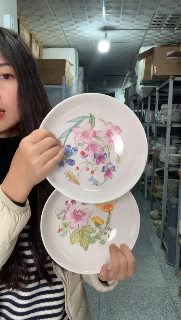 【闪购商品】瓷片陶瓷原单CC183餐具2个+礼盒