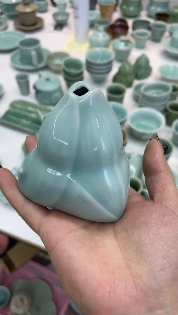 陶特价福利 微瑕 慧仙青瓷