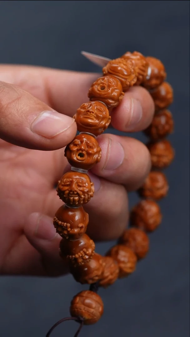 橄榄核手串/手链过来开会