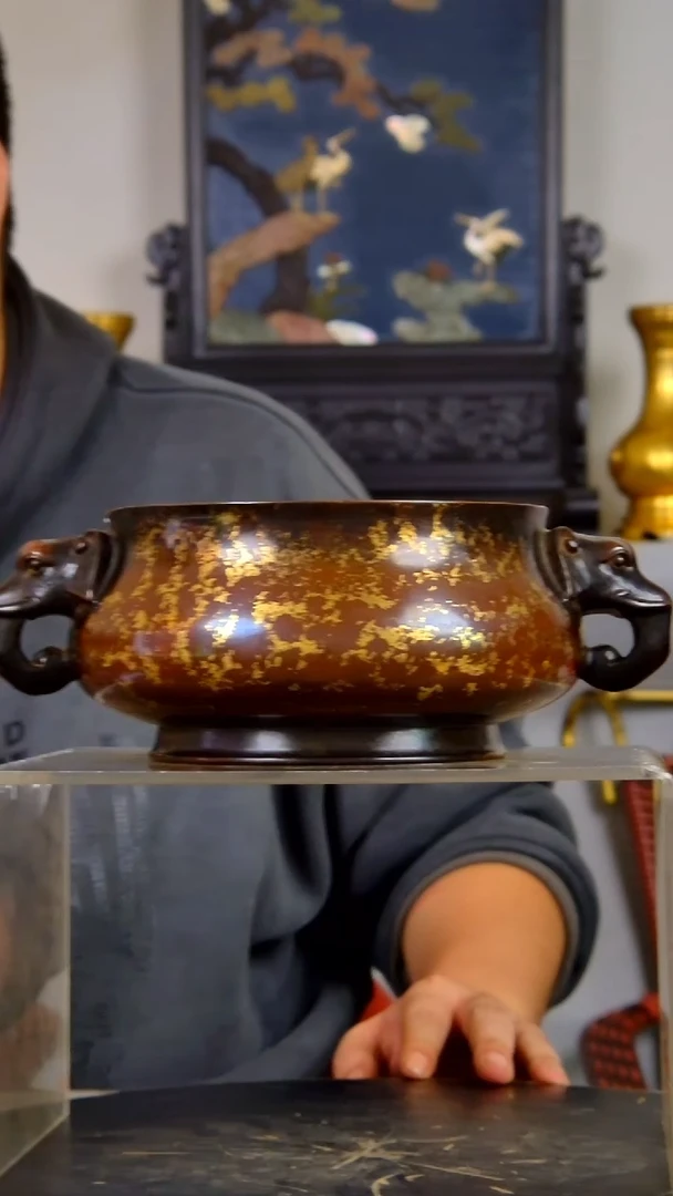 手工艺品琉璃∑****l精美香炉结缘