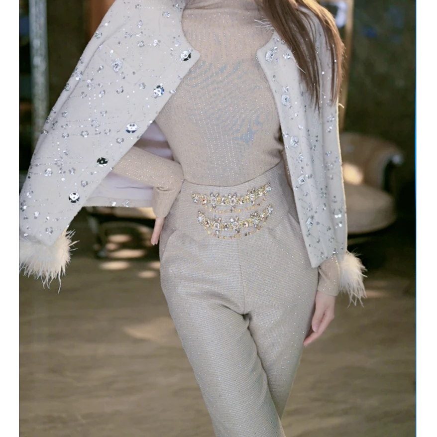 12.31【夏洛特】重工气质小脚裤