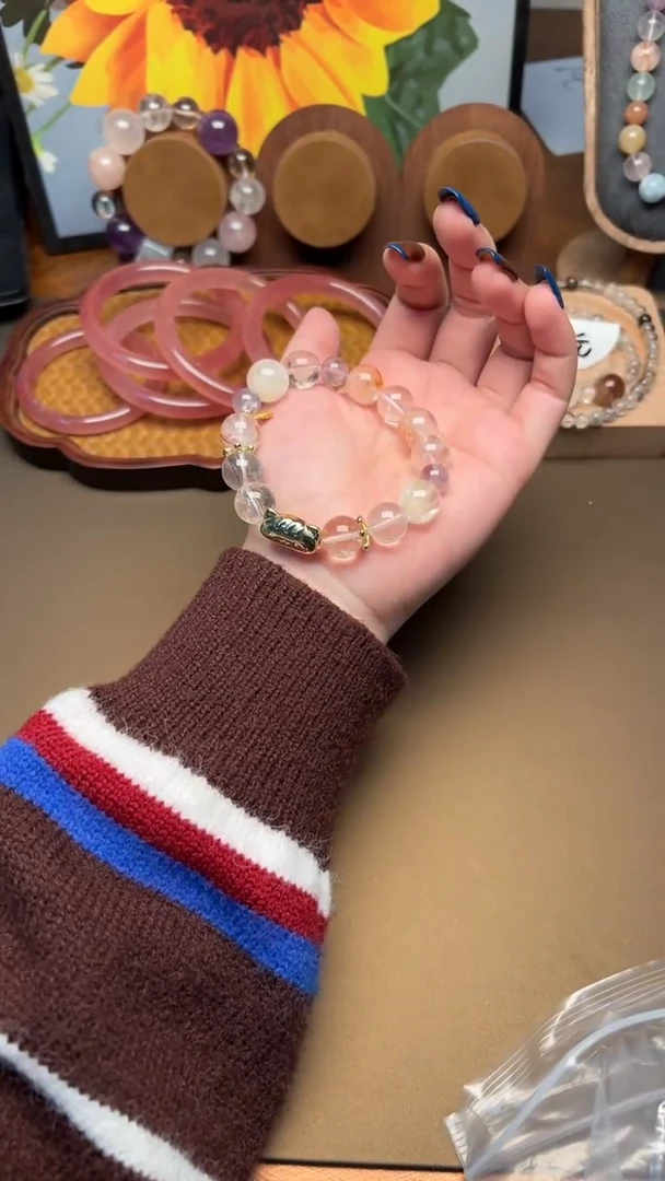 未镶嵌手串水晶1