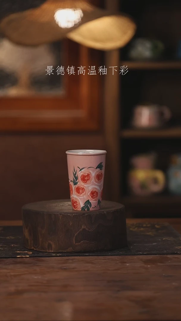 陶瓷景德镇高温釉下手绘陶瓷146