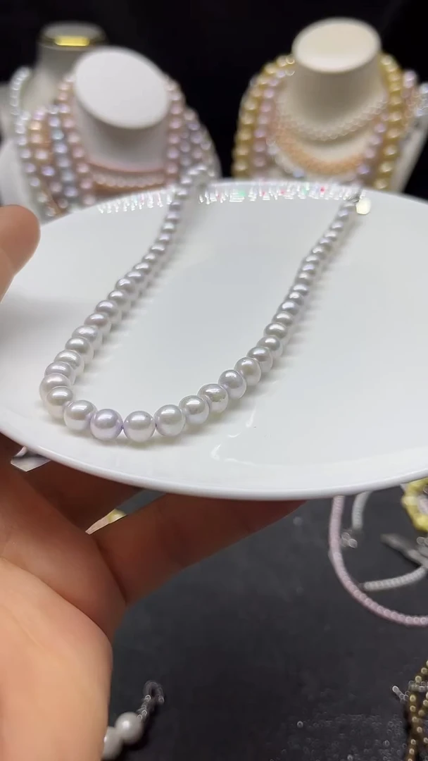 颈饰未镶嵌淡水珍珠多人