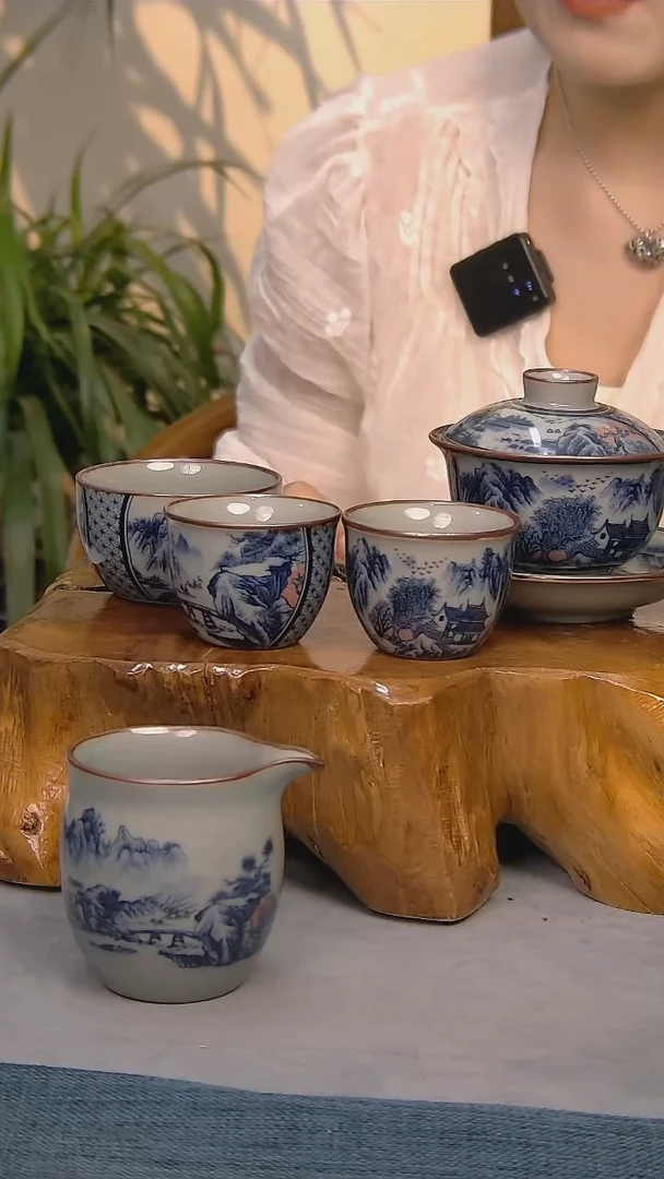 简装家用款5件套 陶瓷家用茶具系列