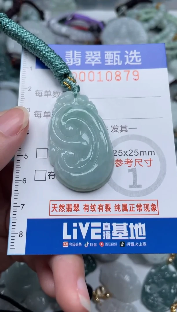 颈饰未镶嵌翡翠10879