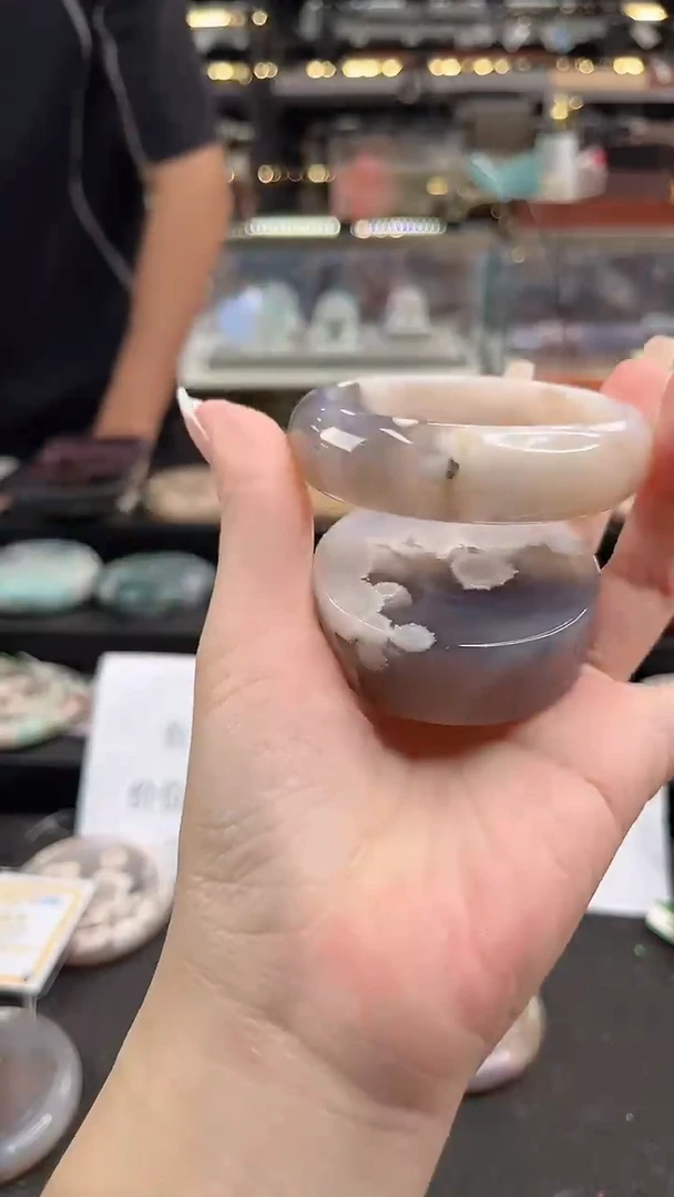 未镶嵌手镯石英质玉56圈口（赠品镯心）1655874