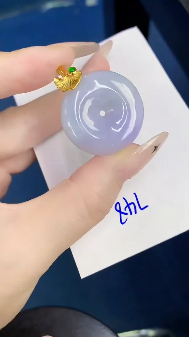 颈饰未镶嵌翡翠缅甸天然翡翠A货