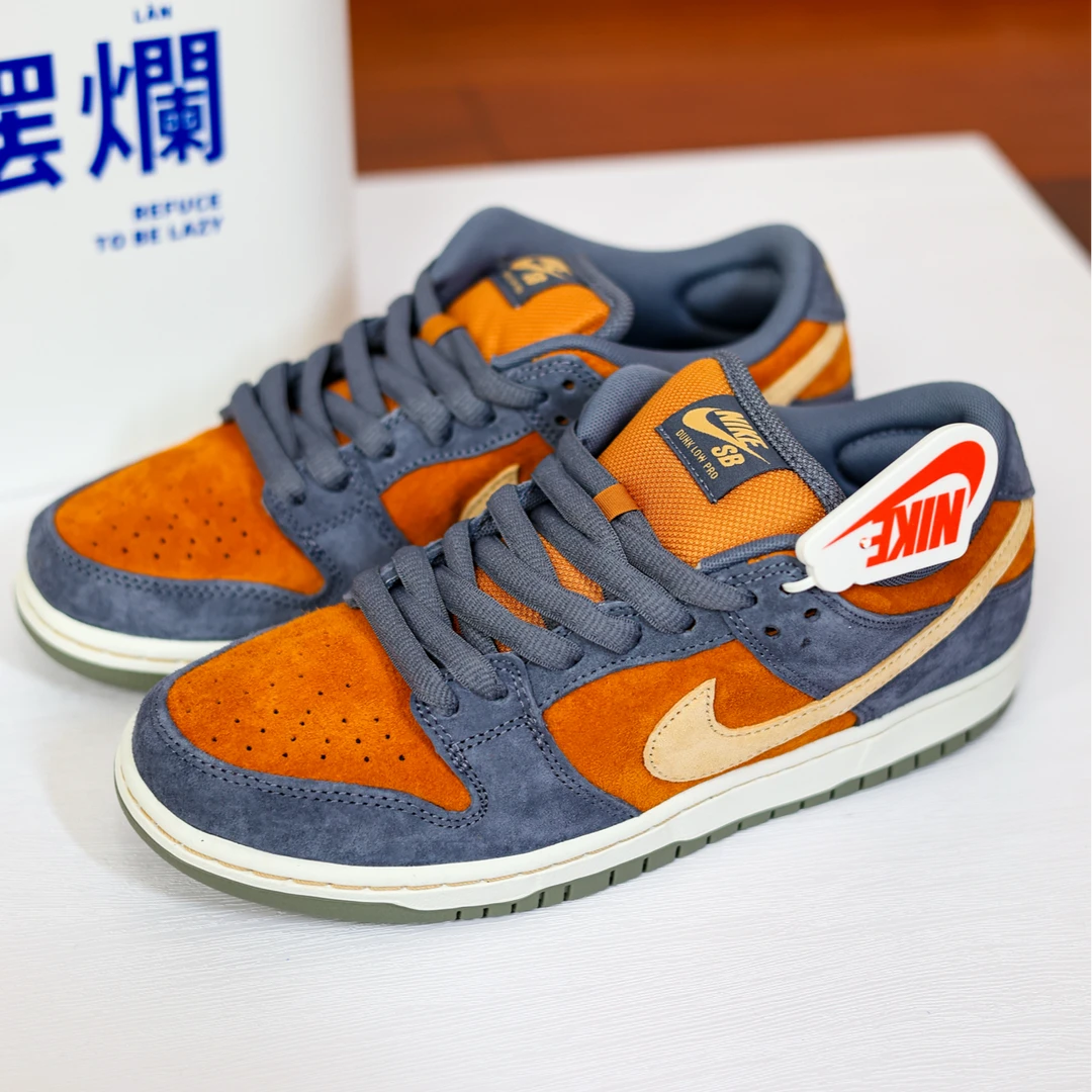 Nike耐克 Dunk SB Low男款棕色低帮复古运动鞋休闲板鞋官方正品