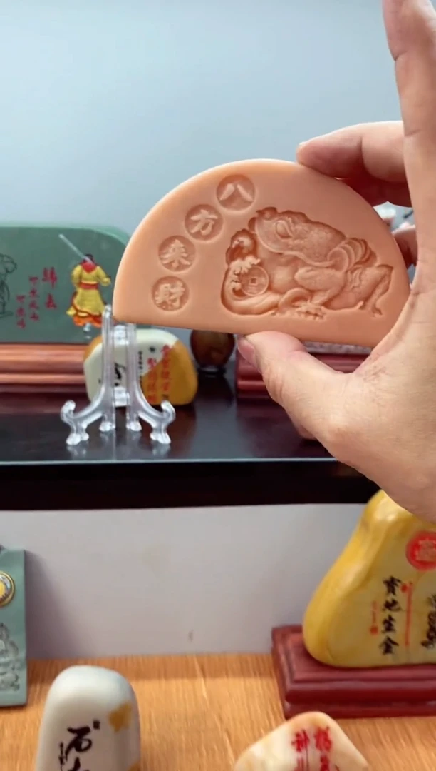 石材石头雕刻刻字摆件